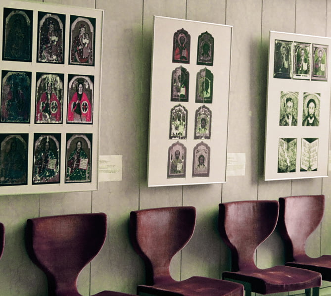 Mária Bidelnicová | Výstava pod názvom Ieri e oggi, Lavori di Restauro vo výstavných priestoroch Veľvyslanectva Slovenskej republiky v Ríme