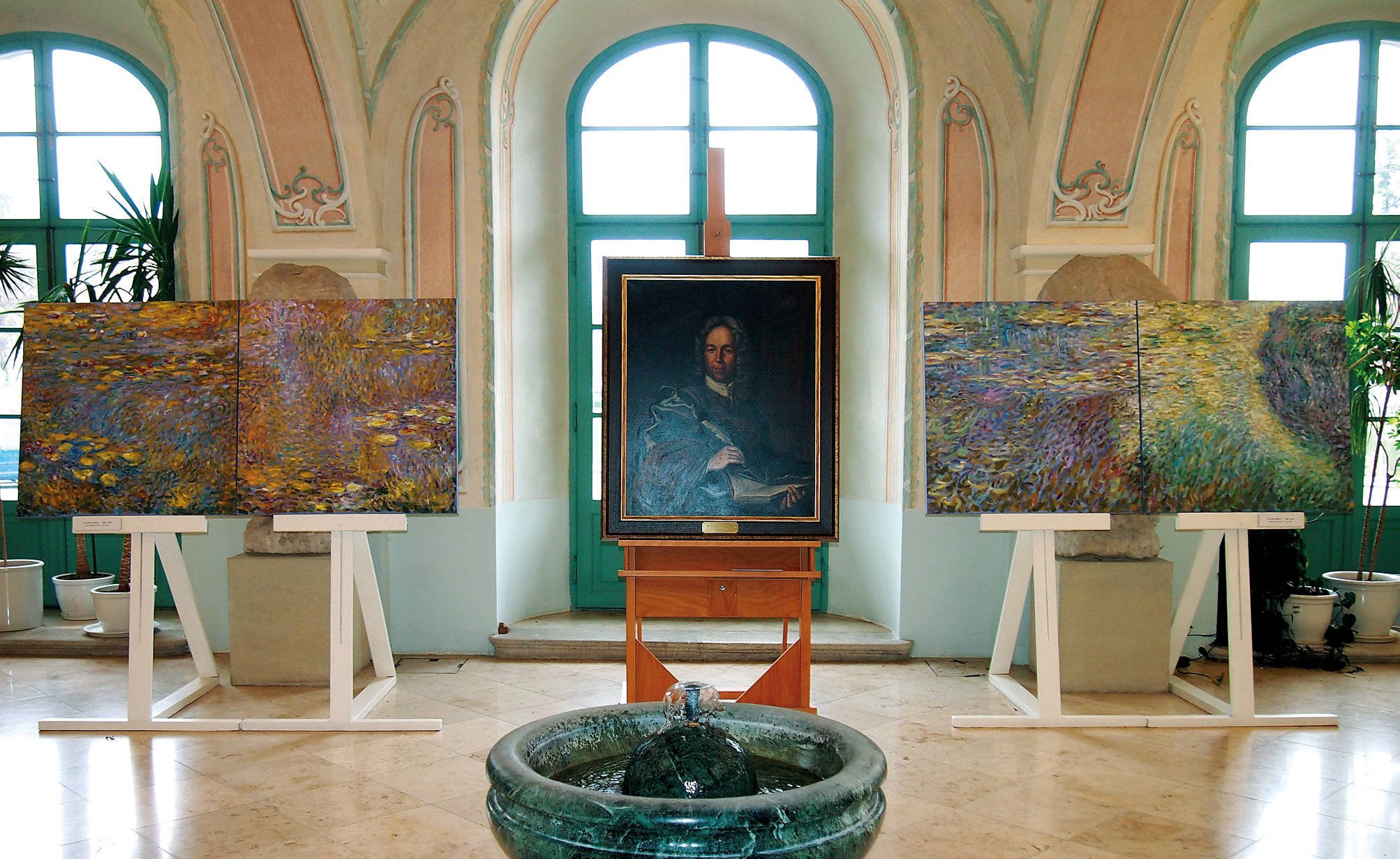 Výstava Vincent van Gogh, Claude Monet a Matej Bel v kópiách Márie Bidelnicovej