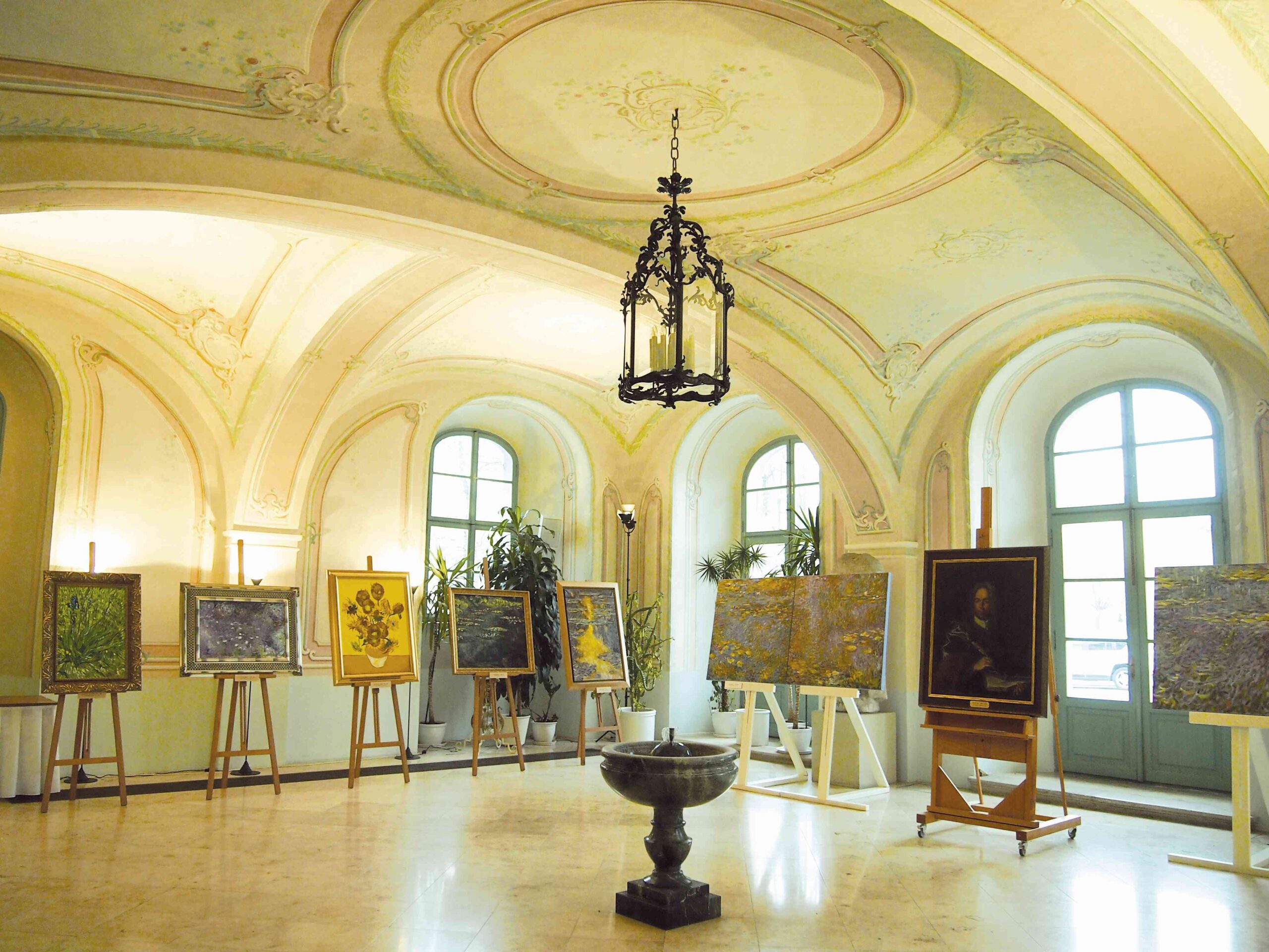 Výstava Vincent van Gogh, Claude Monet a Matej Bel v kópiách Márie Bidelnicovej